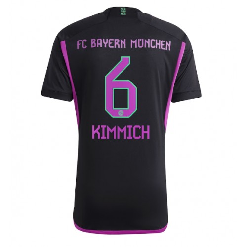 Echipament fotbal Bayern Munich Joshua Kimmich #6 Tricou Deplasare 2023-24 maneca scurta